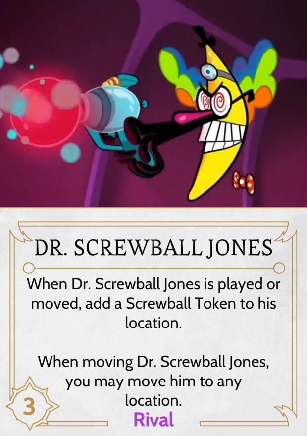 Dr. Screwball Jones Disney Villainous Homebrew Wiki Fandom