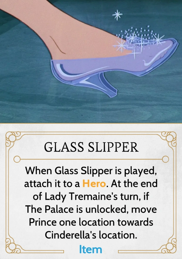 Glass Slipper Disney Villainous Homebrew Wiki Fandom