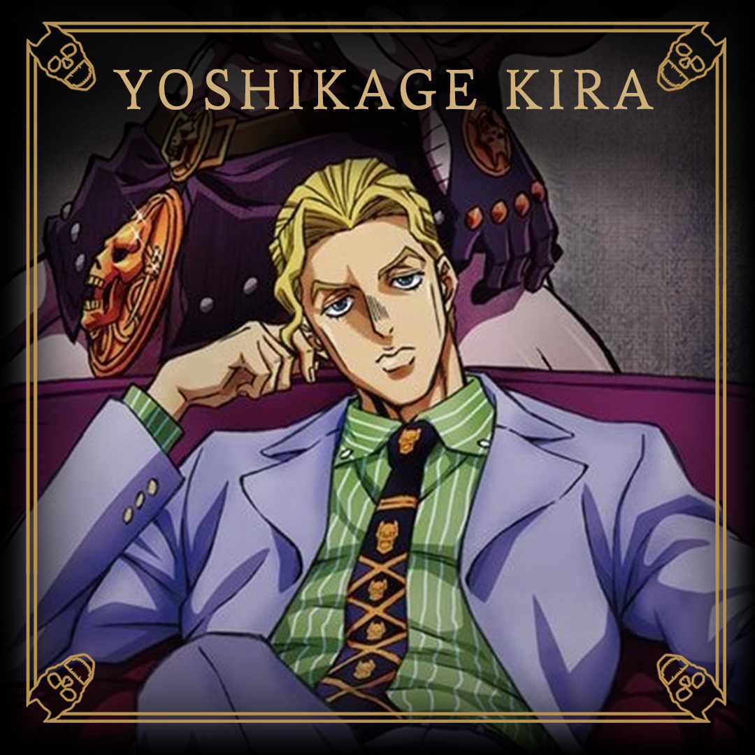 Yoshikage Kira fazendo a propaganda do Albion Online 