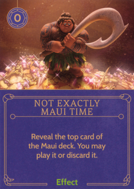 Not Exactly Maui Time