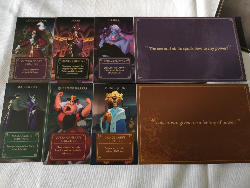 Disney Villainous: The Worst Takes it All, Board Game