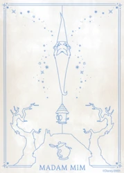 Merlin Transformation deck card back.