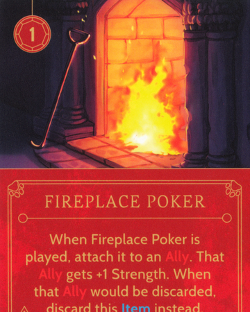 Fireplace Poker Disney Villainous Wiki Fandom
