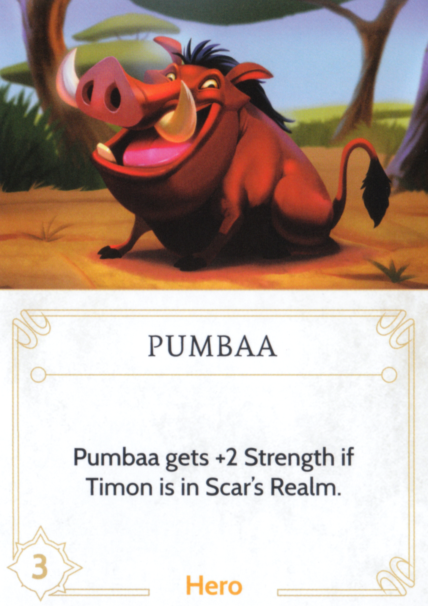 Pumbaa, Disney Villainous Wiki