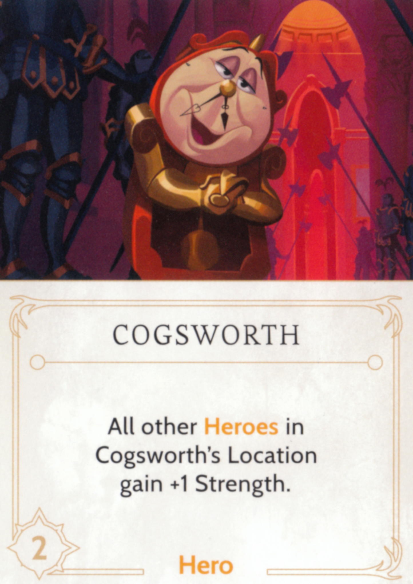 Cogsworth, Disney Villainous Wiki