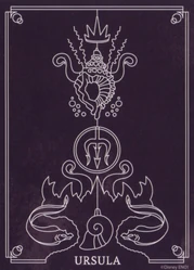 Ursula's Villain deck card back.