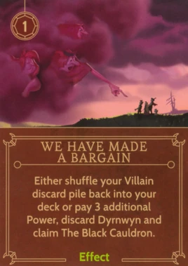 We Have Made a Bargain