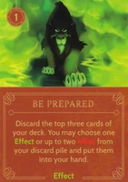 Be Prepared