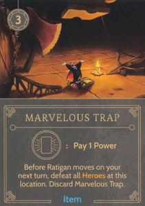 , an Item in  Villain deck that can defeat Heroes.