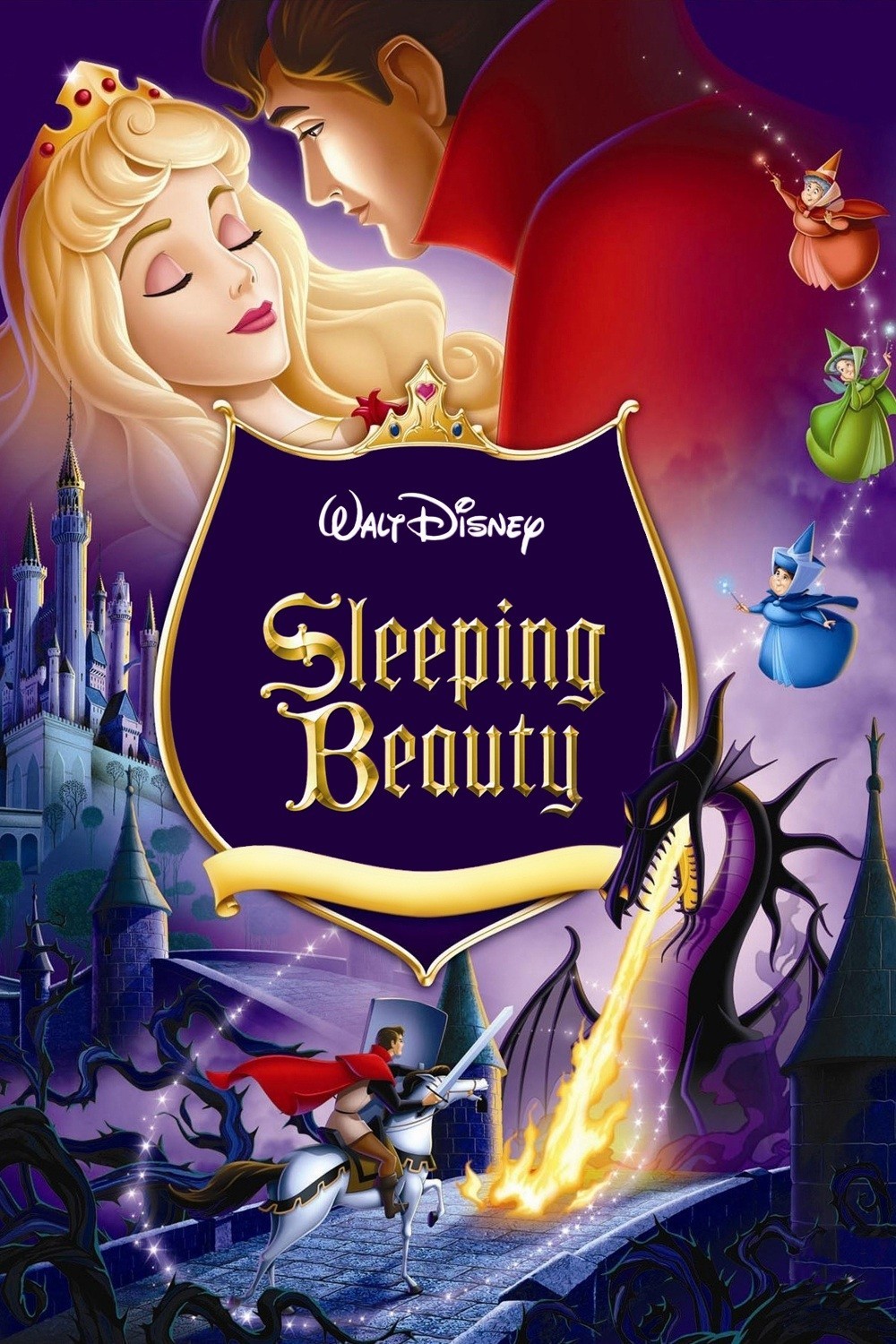 Sleeping beauty disney animation hi-res stock photography and