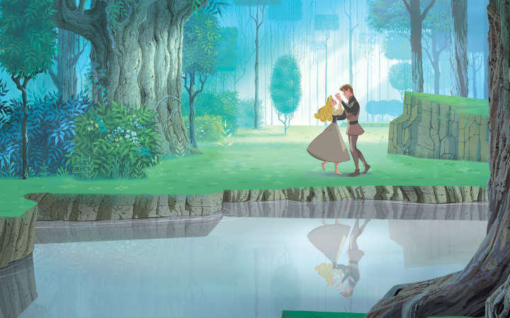 princess aurora forest