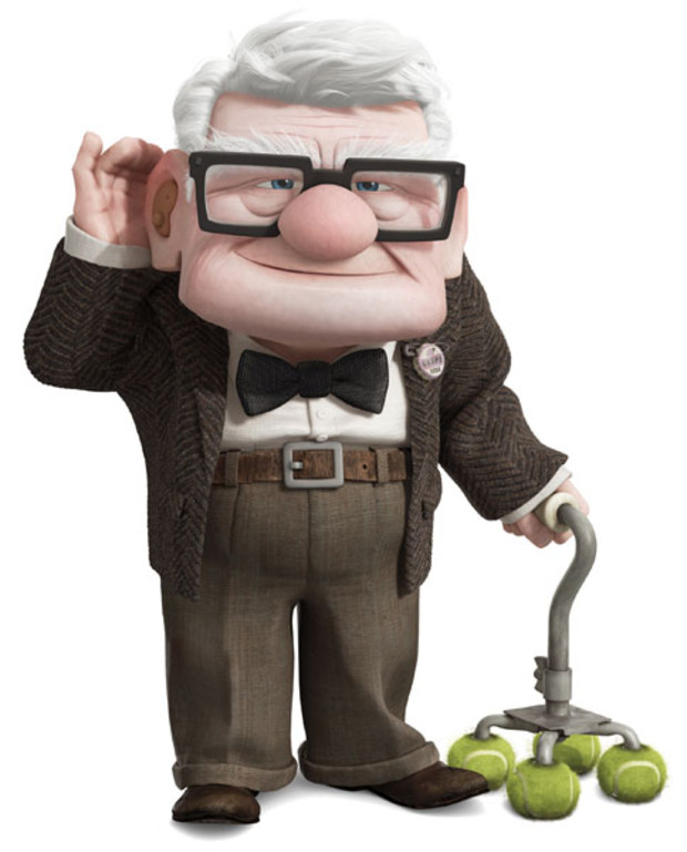 carl fredricksen smile