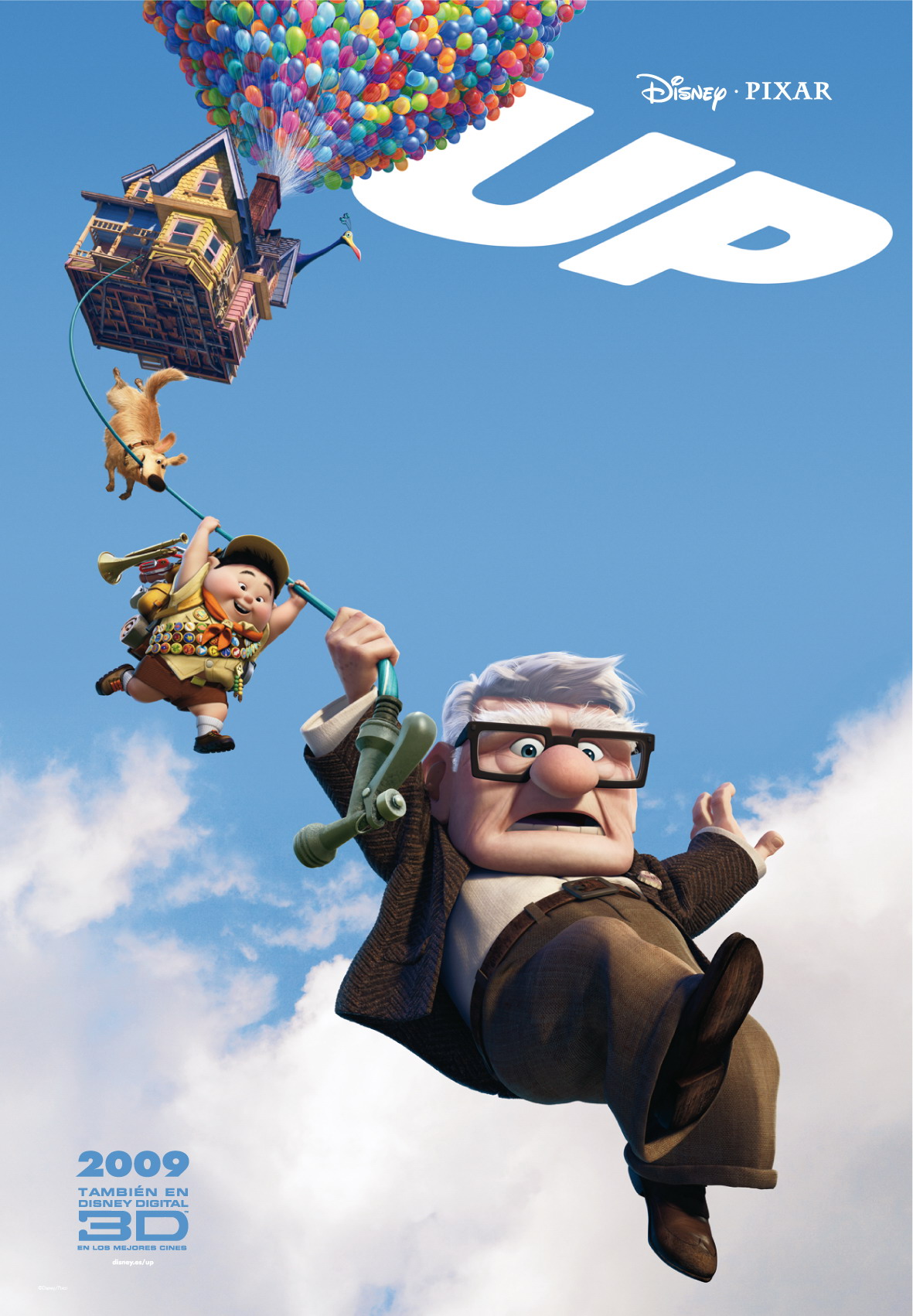 UP PIXAR BALLOONS MOVIE POSTER FILM A4 A3 ART PRINT CINEMA