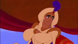 Aladdin's royal alter-ego: Prince Ali.