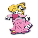 Daisy as Aurora pin