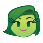 Disgust's emoji for Disney Emoji Blitz