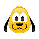 Pluto's emoji for Disney Emoji Blitz