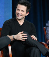 Freddy Rodriguez speaks at the The Night Shift panel at the 2015 Winter TCA Tour.