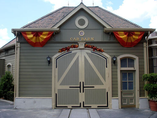 Main street vehicles car barn1