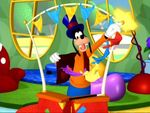 Goofy as a magician in Mickey Mouse Clubhouse