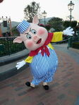 Practical Pig as he appears at the Disney Parks