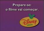 "Prepare-se O Filme Vai Começar" cartão