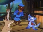 Genie as a wallaby