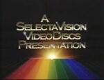 A SelectaVision VideoDiscs Presentation logo