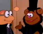 Baby Fozzie as "Abearham Lincoln" in Muppet Babies