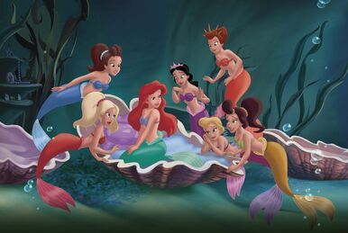 Disney Facts — Ariel and her sisters each represent a color of