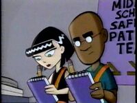 Fillmore and Ingrid taking notes.