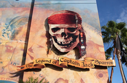 The Legend of Captain Jack Sparrow exterior