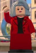Ambassador Henrietta Selick as a LEGO-minifigure in LEGO The Incredibles.