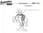 Launchpad McQuack Model Sheet 1