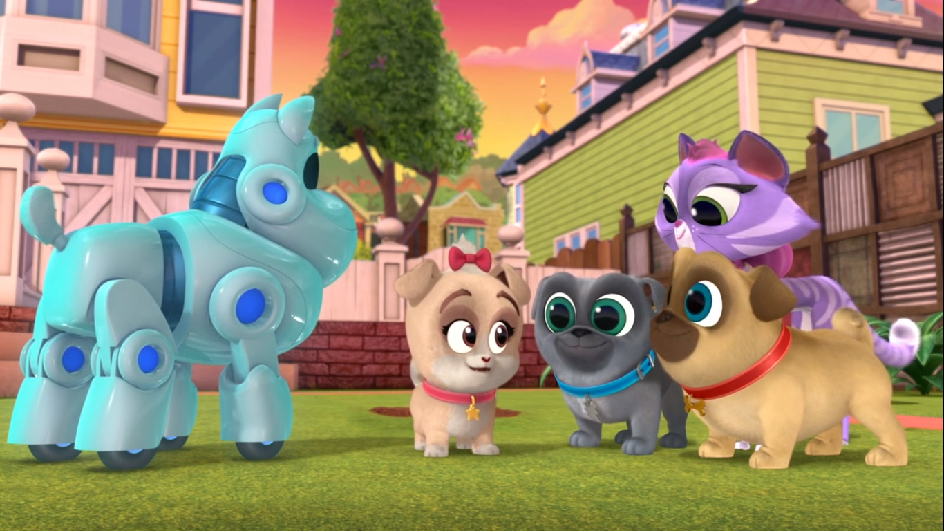 characters of puppy dog pals