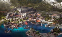 Concept Art for Treasure Cove