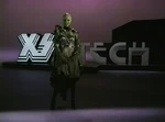 Tyra Banks in Alien Encounter.
