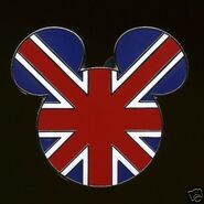 UK Flag pin