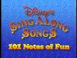 Disney's Sing Along Songs- Fun With Music Opening and