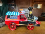 Disneyland Railroad Remodeled as a train.