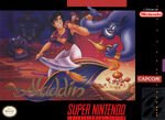 Aladdin SNES Box