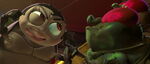 Francis picks a fight with the Fly Brothers after they mistook him for a girl