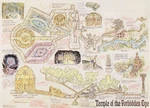 Illustrative map of the Temple of the Forbidden Eye