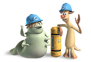 Needleman and Smitty (Monsters, Inc.)