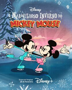 O Maravilhoso Inverno do Mickey Mouse - Pôster Nacional