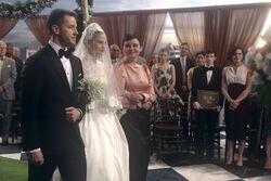 Once Upon a Time - 6x20 - The Song in Your Heart - Photography - Emma Wedding Dress