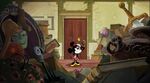 The Magic Mirror, Jafar's Staff, the Map of Treasure Planet, Mary Poppins's umbrella and carpetbag, The Black Cauldron, and Dyrnwyn in The Wonderful Spring of Mickey Mouse