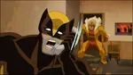 Wolverine hablando por teléfono en Ultimate Spider-Man.