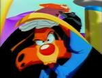 Bonkers lifts up in the screen in Toon Disney's Magical World of Toons intro