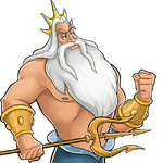 King Triton in Disney Heroes: Battle Mode